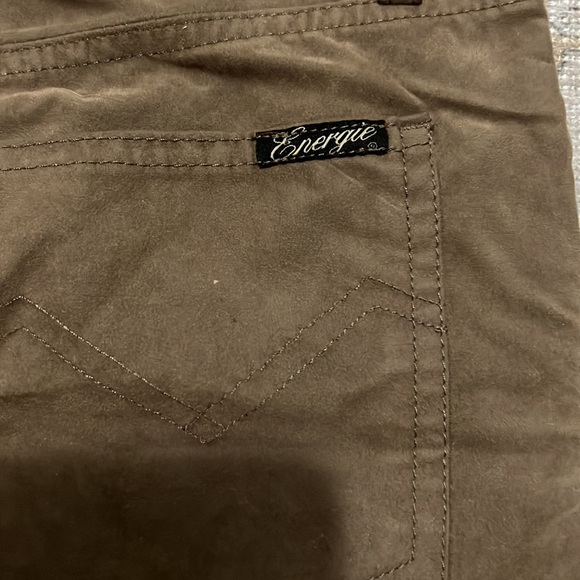 2/$20 Vintage suede beige brown pants Energie - Picture 13 of 13